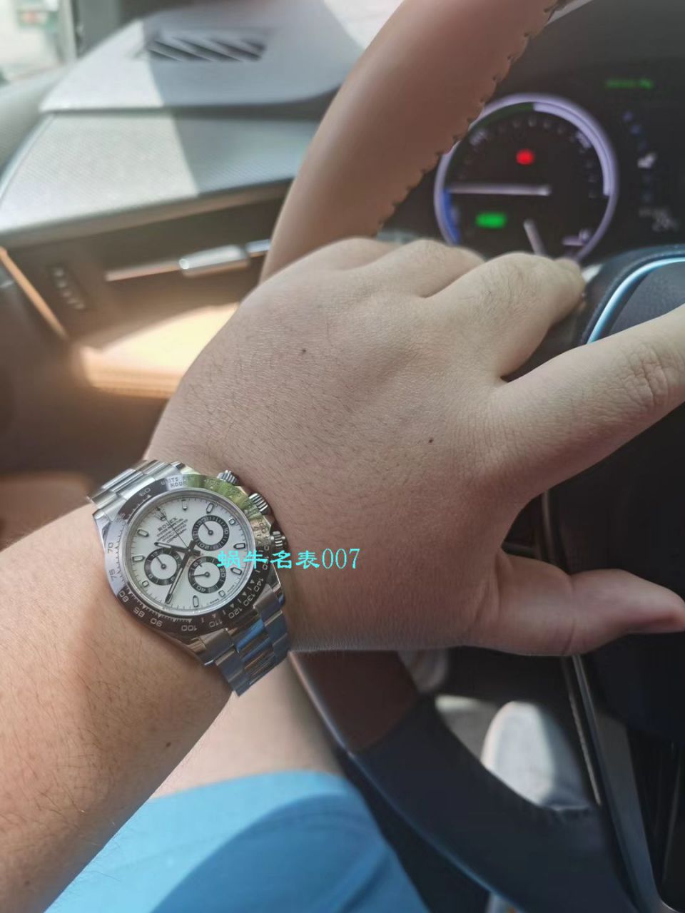 【N厂最新神作～原装结构4130】劳力士宇宙计型顶级复刻高仿迪通拿系列116520-78590 白钢迪通拿 / R217