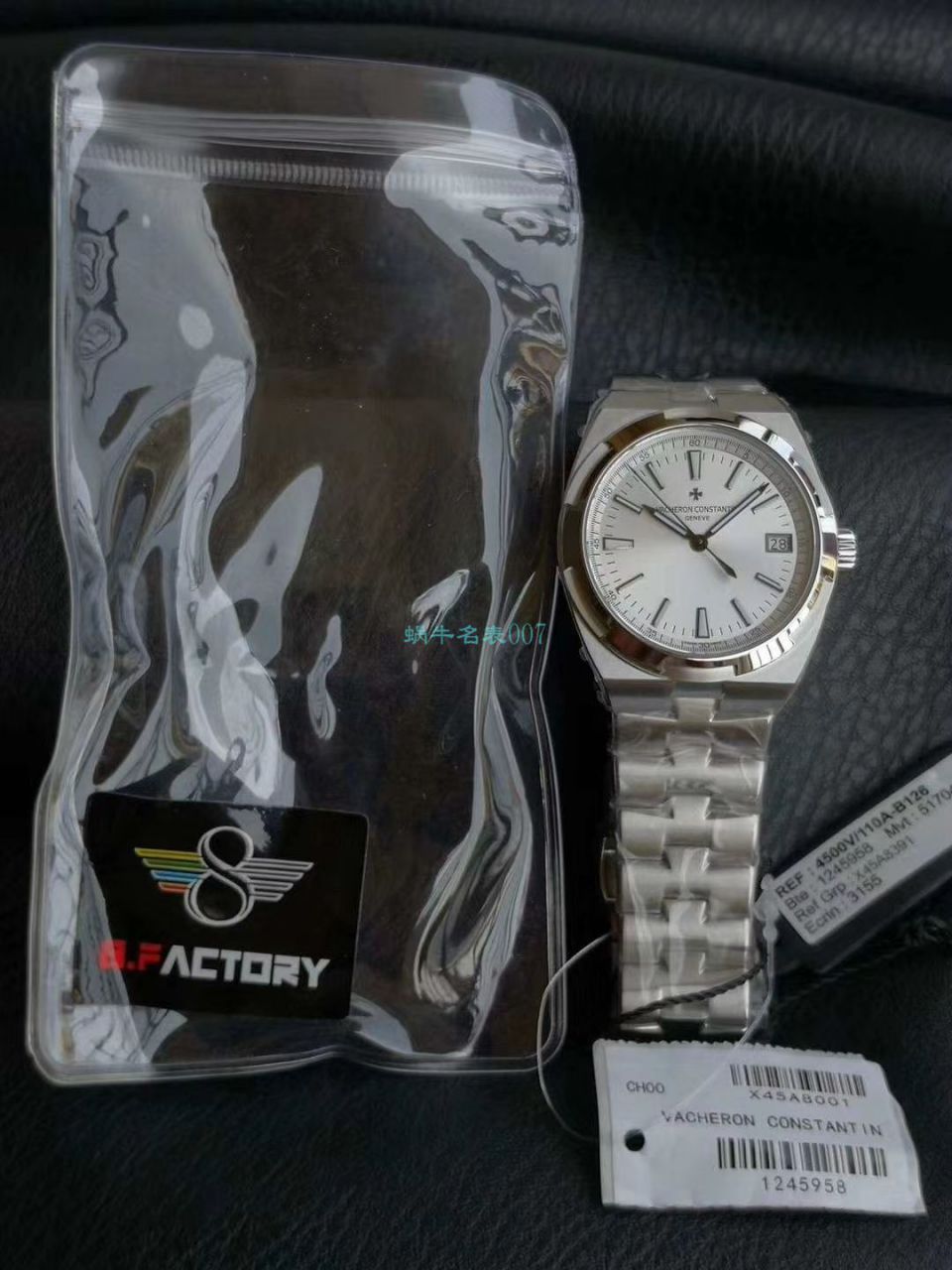 8F厂顶级复刻高仿手表江诗丹顿纵横四海系列4500V/110A-B126腕表 / JS217