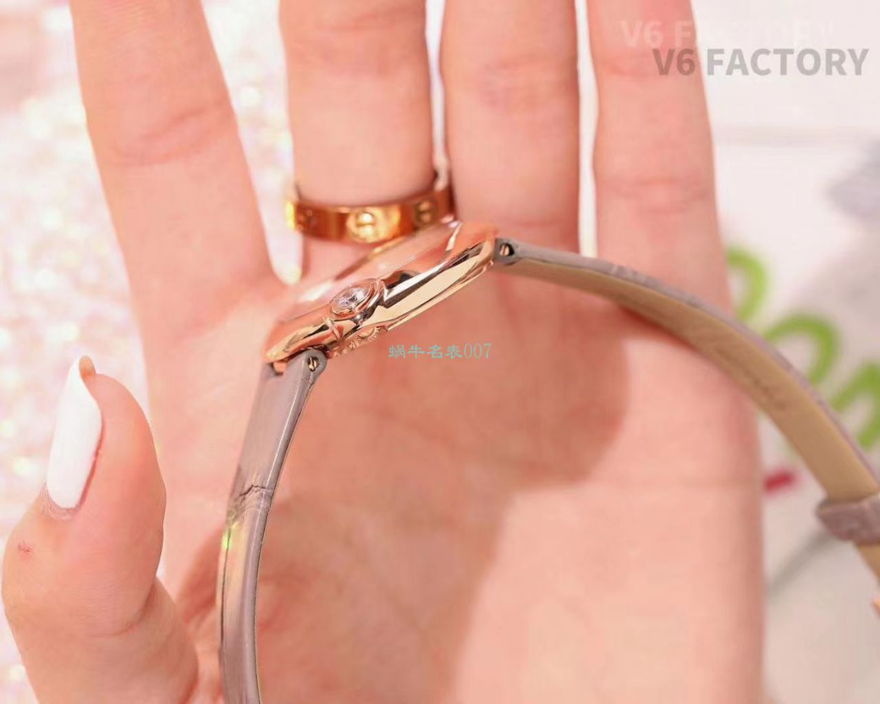 V6厂顶级复刻高仿手表卡地亚告白气球女装30毫米WGBL0005，WJBL0008腕表 / K277