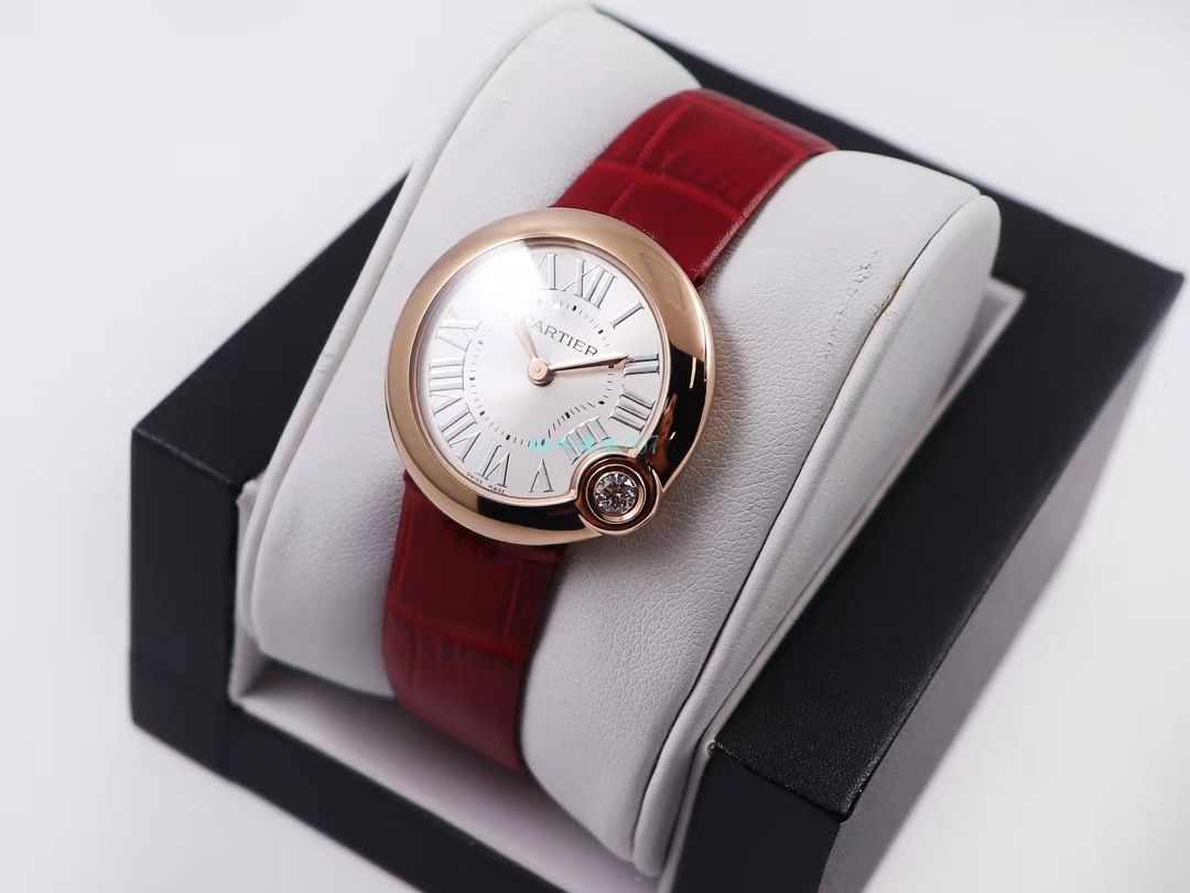 V6厂顶级复刻高仿手表卡地亚告白气球女装30毫米WGBL0005，WJBL0008腕表 / K277