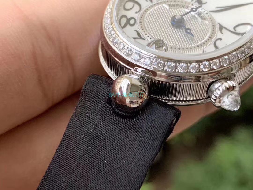 【视频评测ZF厂Breguet复刻高仿表】宝玑那不勒斯皇后系列8918BB/58/964/D00D女腕表 / BZ056