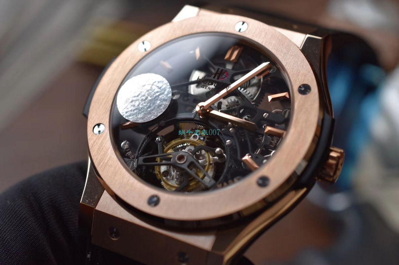 JB厂顶级复刻高仿宇舶陀飞轮经典融合505.OX.0180.LR腕表 / YB091