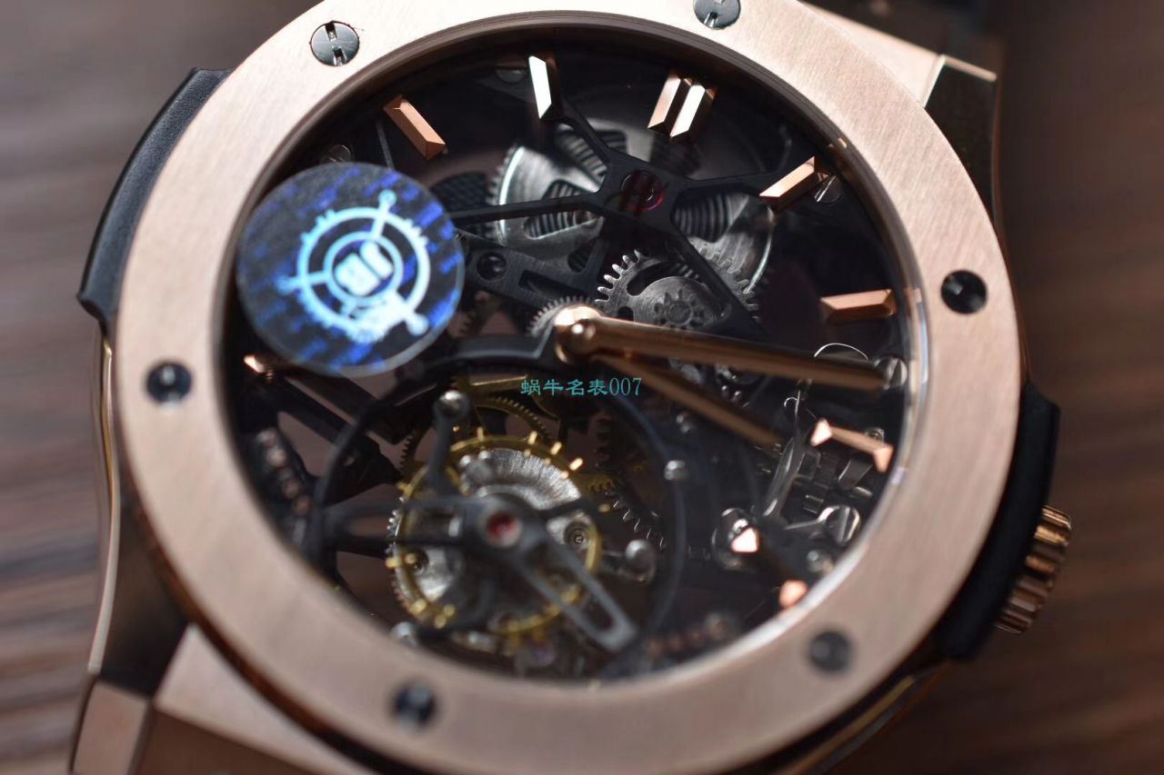 JB厂顶级复刻高仿宇舶陀飞轮经典融合505.OX.0180.LR腕表 / YB091