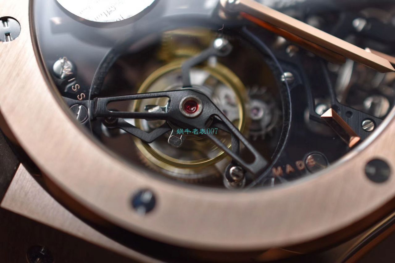 JB厂顶级复刻高仿宇舶陀飞轮经典融合505.OX.0180.LR腕表 / YB091