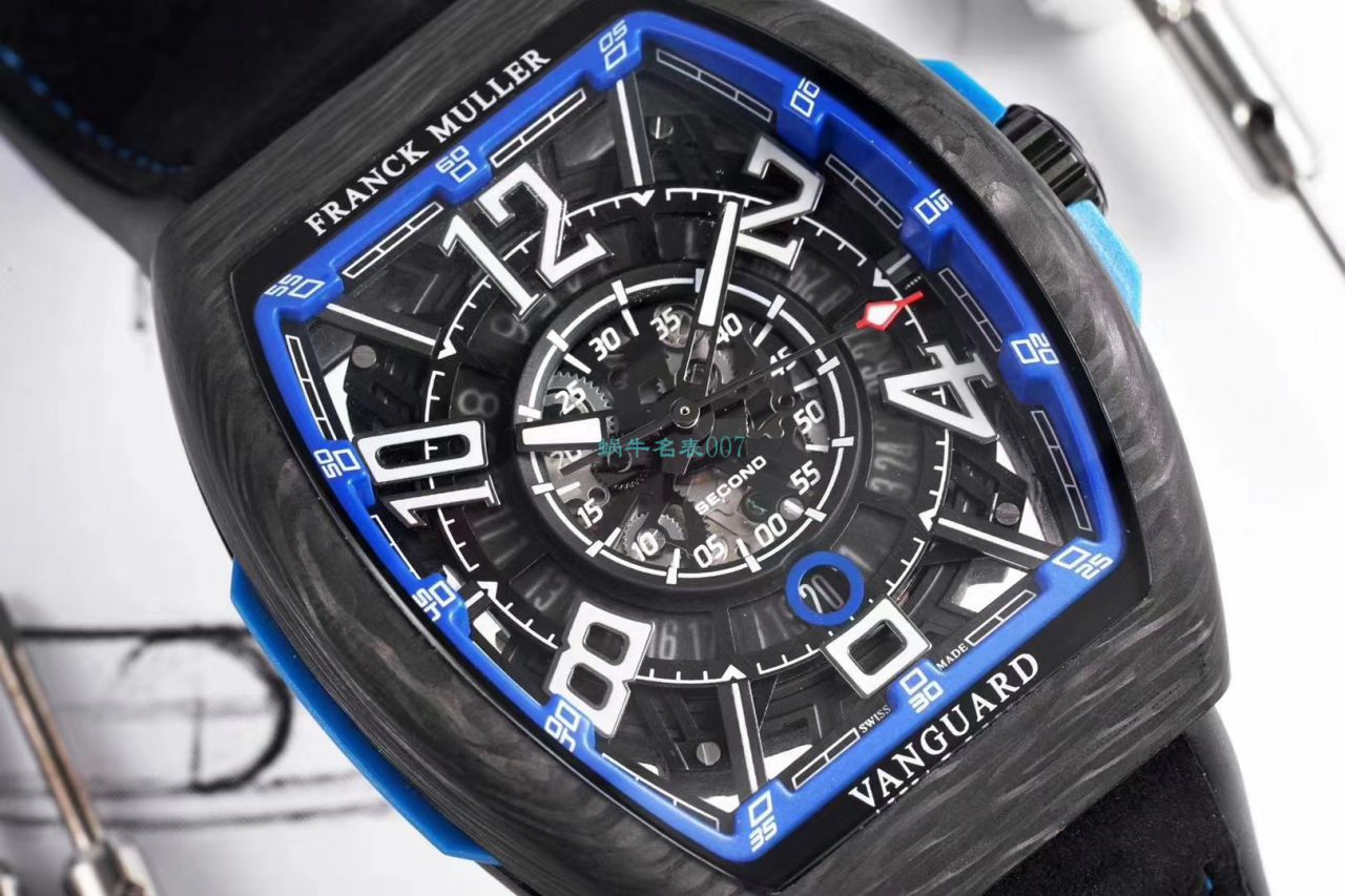 TW厂推出复刻高仿法穆兰碳纤维WPHH 2020 Vanguard™ Racing镂空系列腕表 / FL070