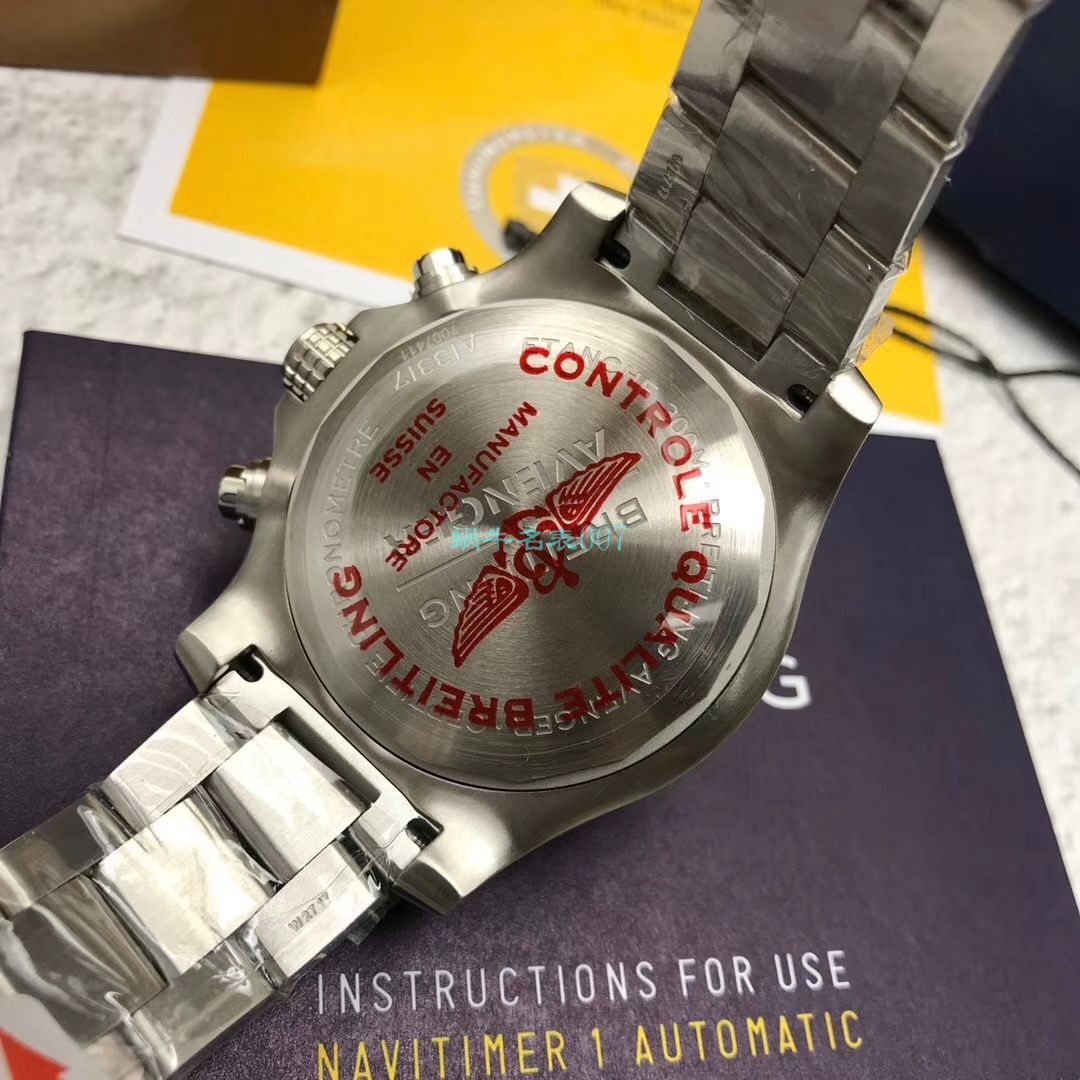 原单ETA7750百年灵复仇者计时腕表45系列A13317101B1A1腕表 / BL172