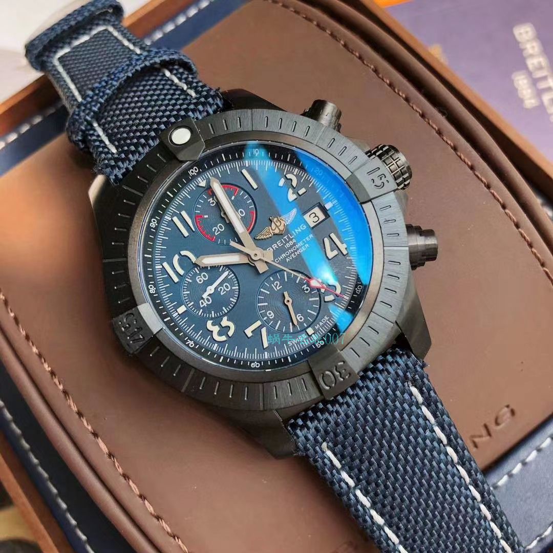 原单百年灵50周年复仇者瑞士巡逻兵限量款A133171A1B1X1腕表 / BL176