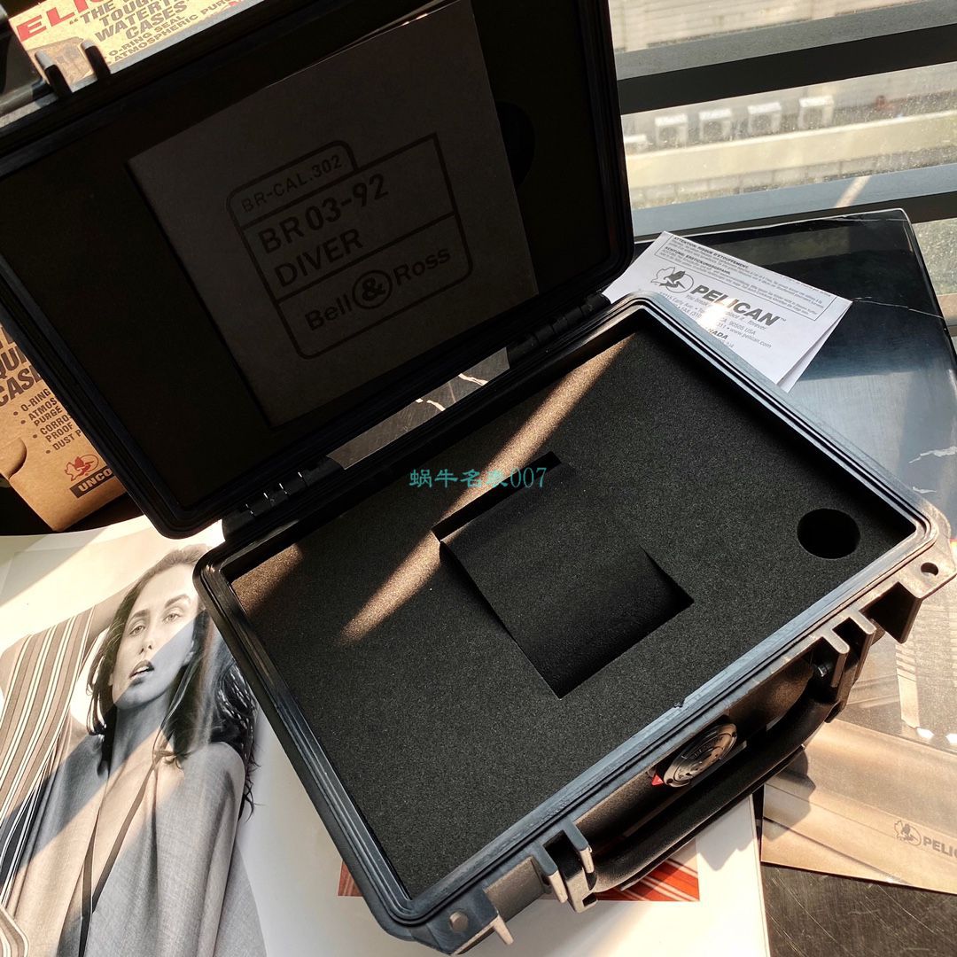 柏莱士原单INSTRUMENTS系列BR0392-D-BU-ST/SRB腕表 / BR036