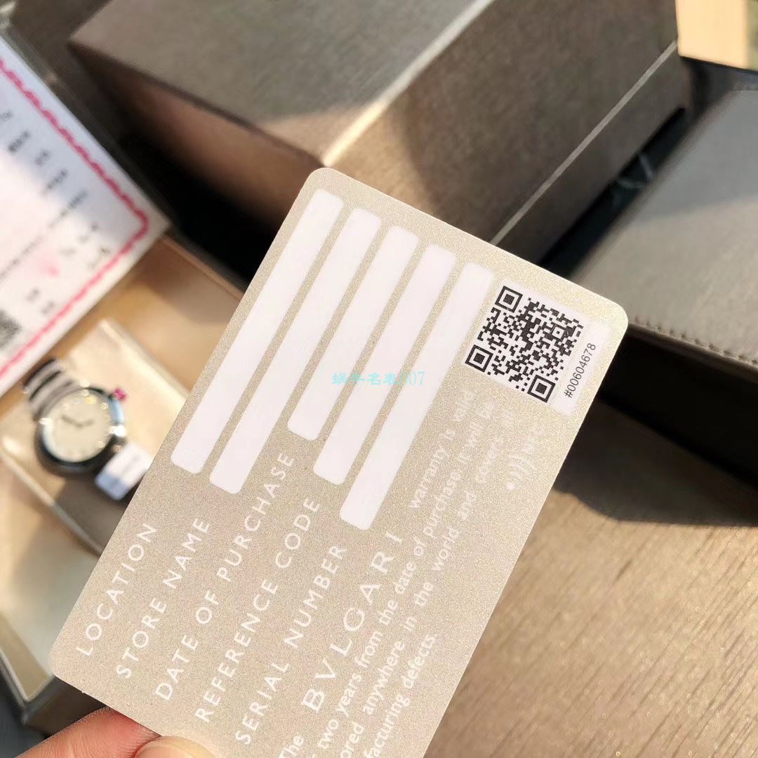 渠道真钻原单宝格丽LVCEA系列102196 LU28WSS/12女士腕表 / BG033