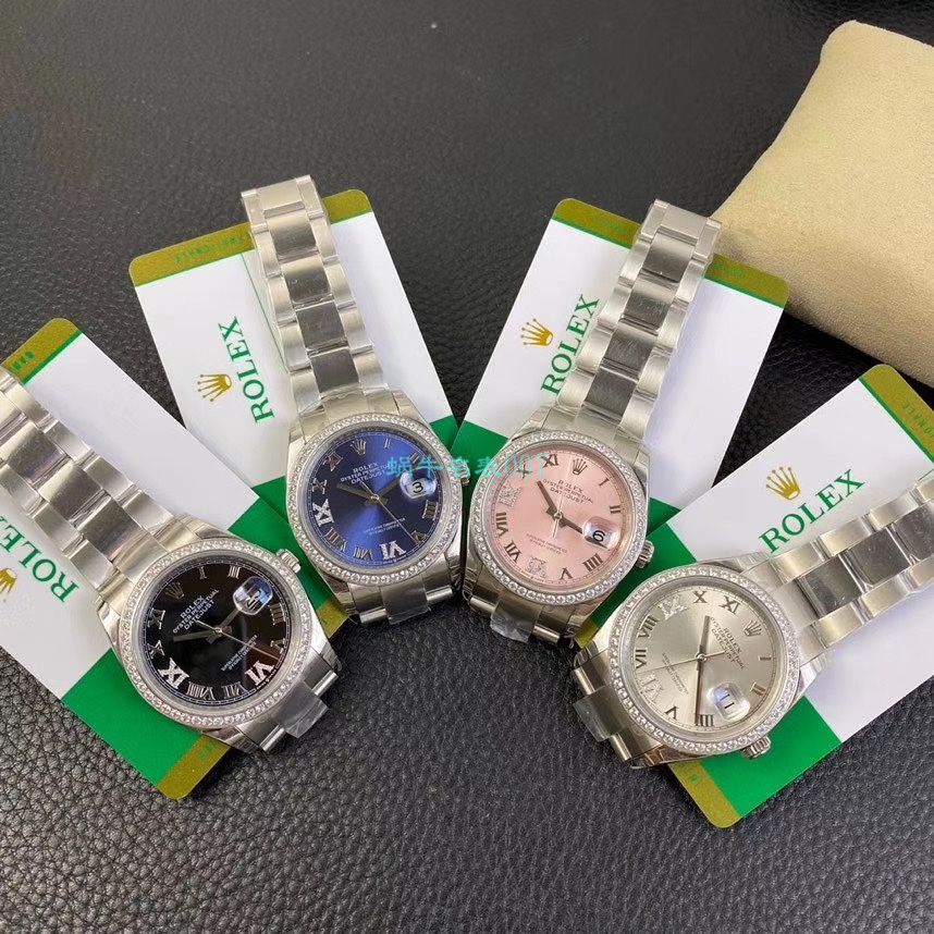 EW厂劳力士顶级复刻高仿36日志m126283rbr-0012，m126281rbr-0016，m126284rbr-0024腕表 / R601