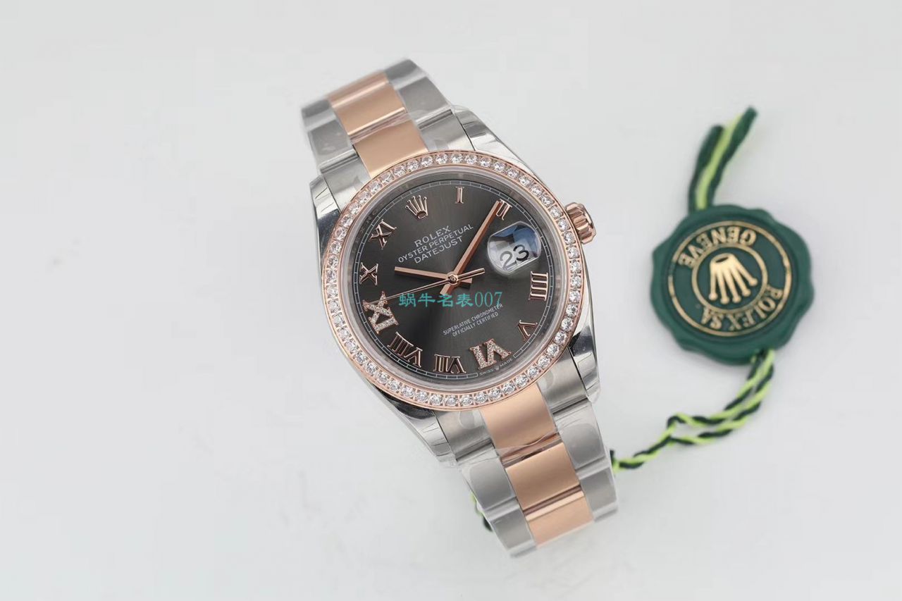 EW厂劳力士顶级复刻高仿36日志m126283rbr-0012，m126281rbr-0016，m126284rbr-0024腕表 / R601