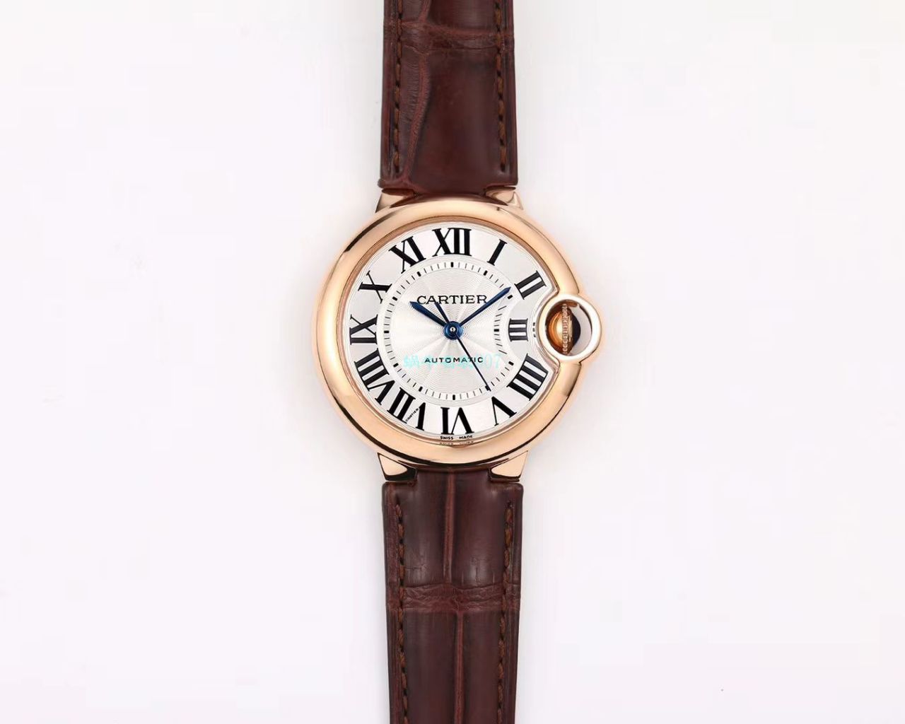 V6厂卡地亚蓝气球女表33,36毫米7K版本顶级复刻高仿最终版两档定制级别Cal.076自动机芯 / K278