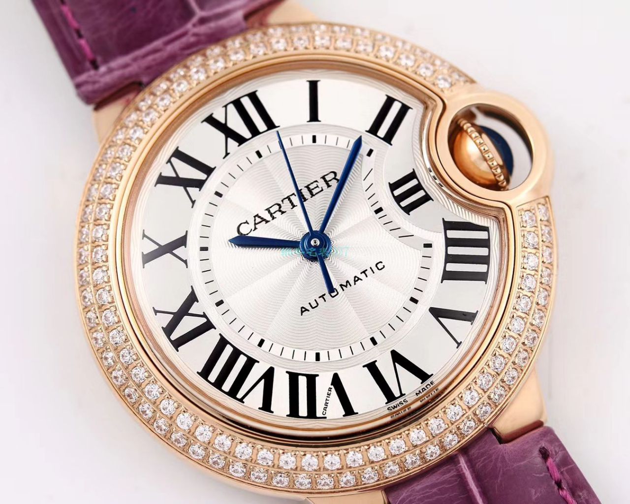 V6厂卡地亚蓝气球女表33,36毫米7K版本顶级复刻高仿最终版两档定制级别Cal.076自动机芯 / K278