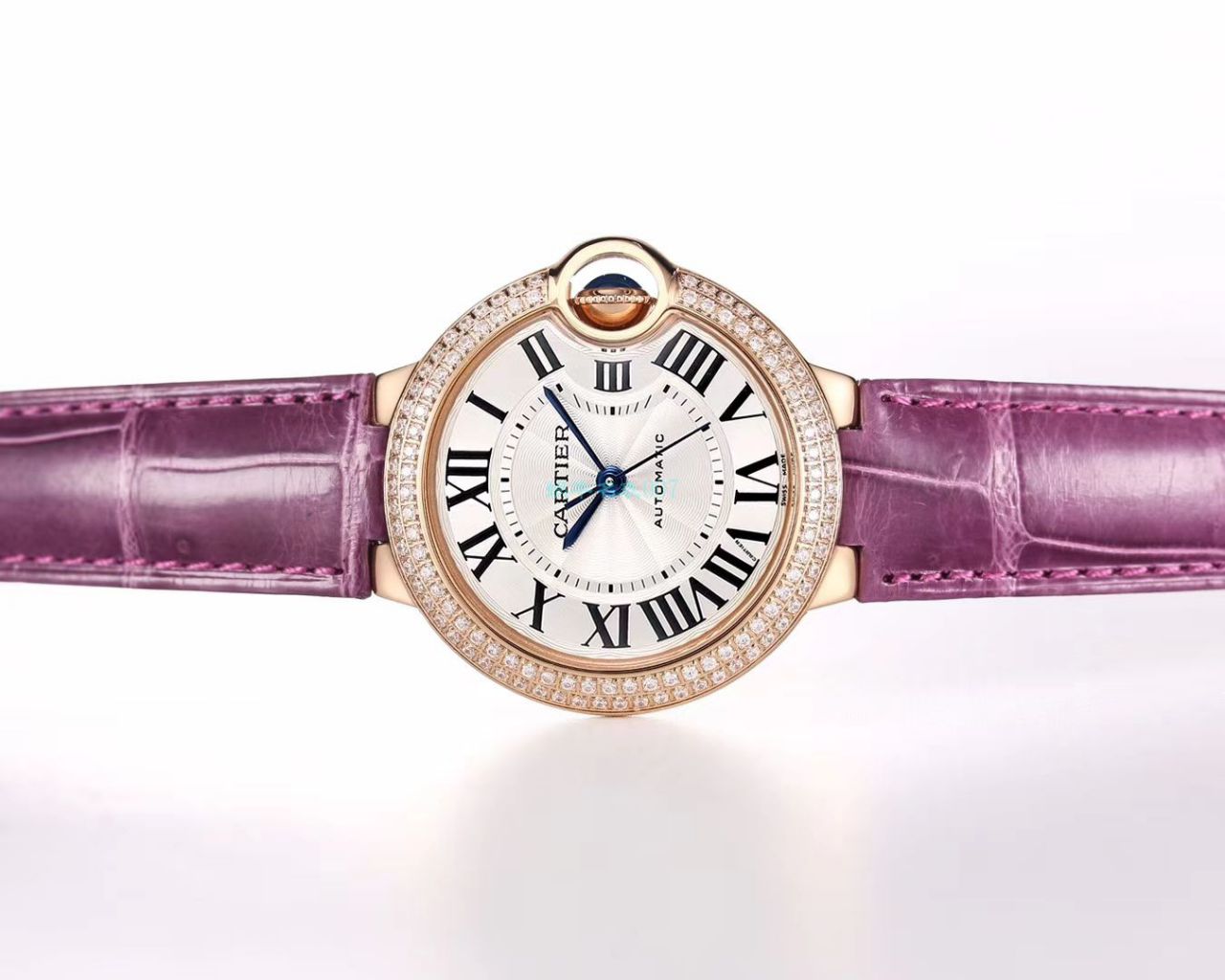 V6厂卡地亚蓝气球女表33,36毫米7K版本顶级复刻高仿最终版两档定制级别Cal.076自动机芯 / K278