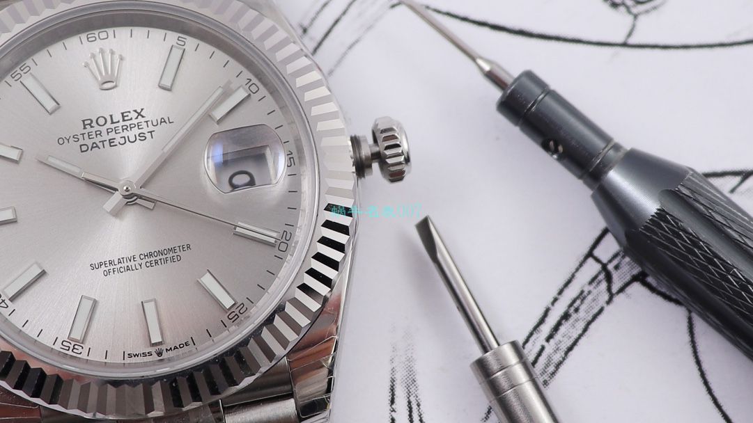 RE厂顶级复刻高仿手表劳力士日志型系列m126334-0022绿萝腕表 / R607