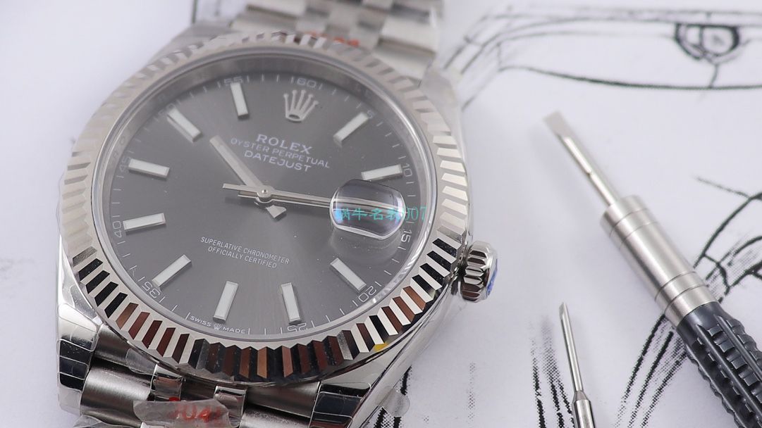 RE厂顶级复刻高仿手表劳力士日志型系列m126334-0022绿萝腕表 / R607