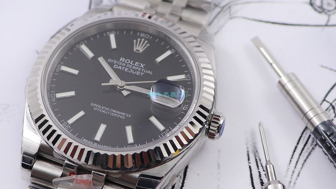 RE厂顶级复刻高仿手表劳力士日志型系列m126334-0022绿萝腕表 / R607