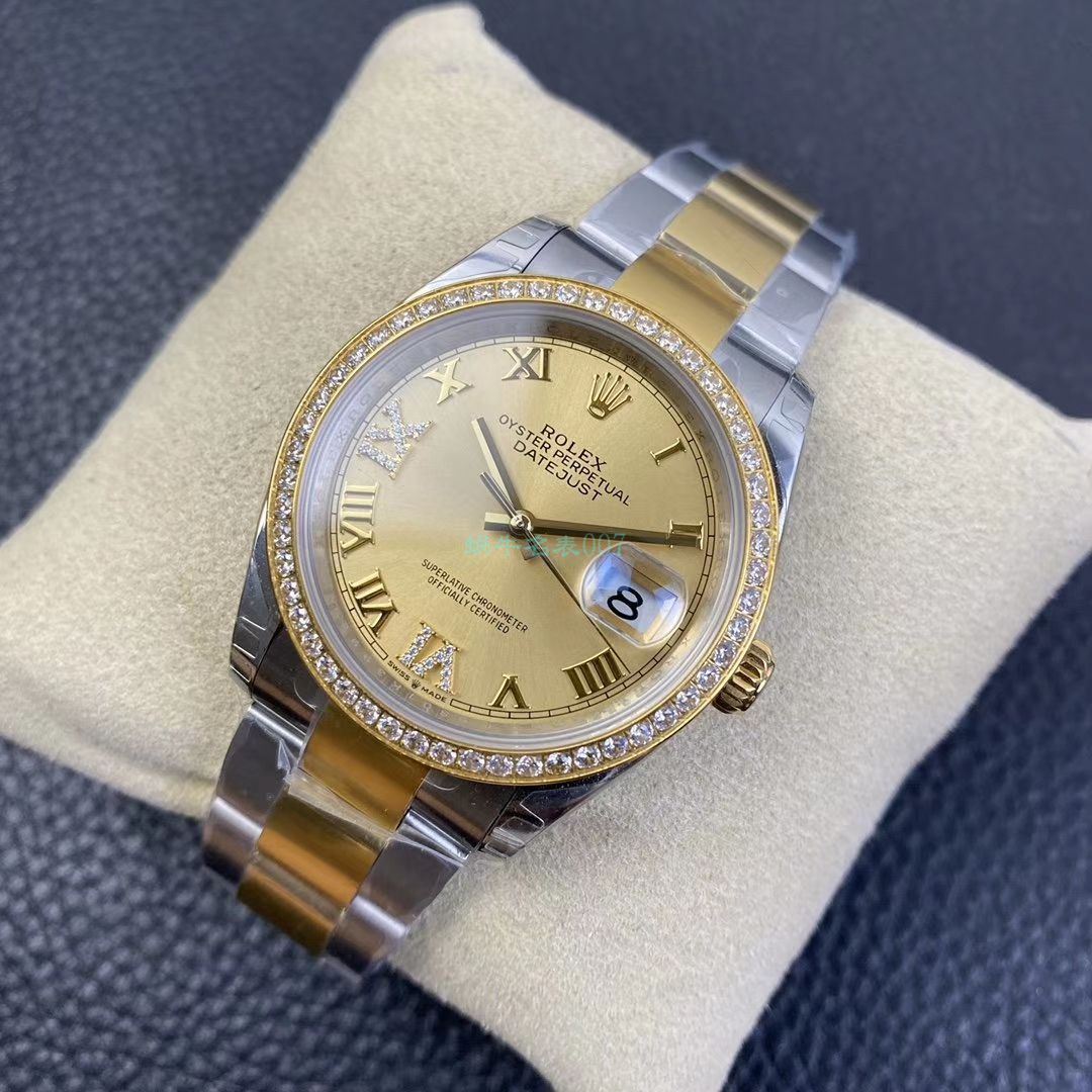 EW厂劳力士顶级复刻高仿36日志m126283rbr-0012，m126281rbr-0016，m126284rbr-0024腕表 / R601