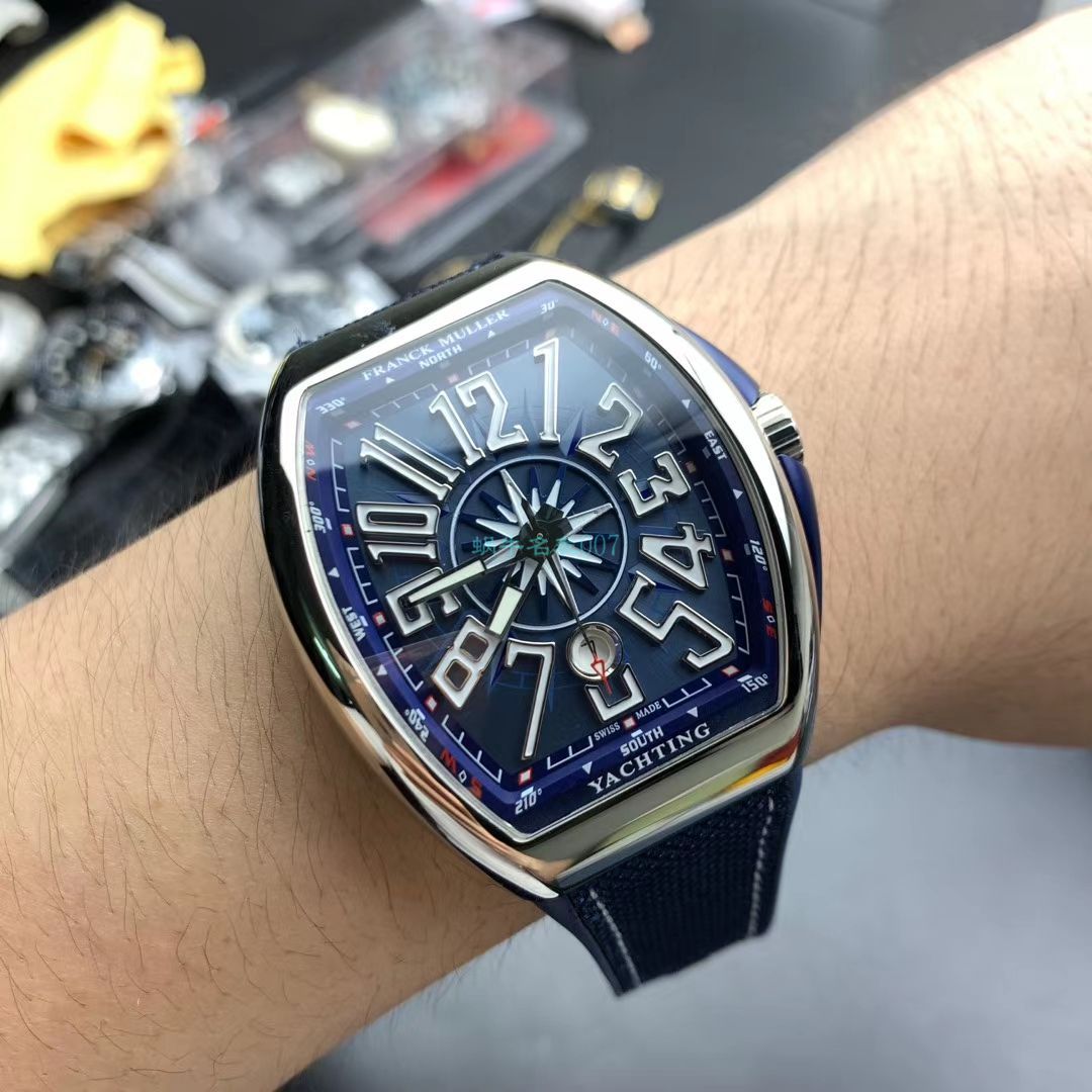 ZF厂复刻高仿法兰克穆勒MEN'S COLLECTION系列V 45 SC DT YACHTING腕表 / FL068