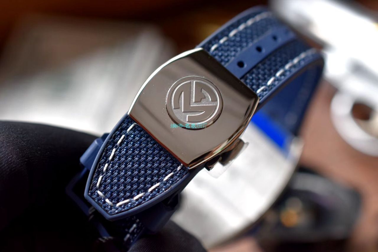 ZF厂顶级复刻高仿手表法穆兰蔚蓝之作V45蓝游艇蓝面魅影镶钻款 / FL071