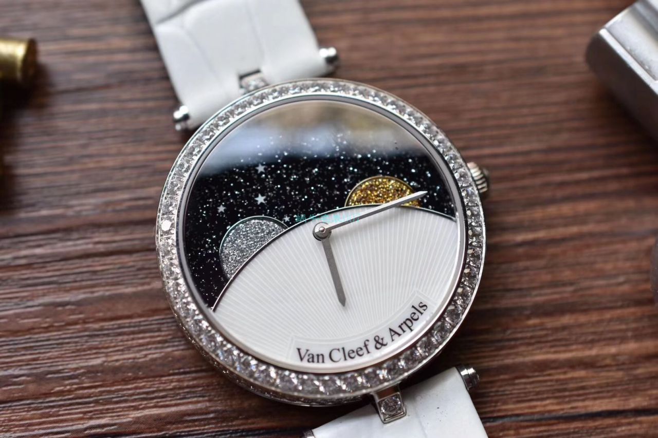 梵克雅宝顶级复刻高仿女装诗意复杂功能系列VCARN25800腕表 / VCA09