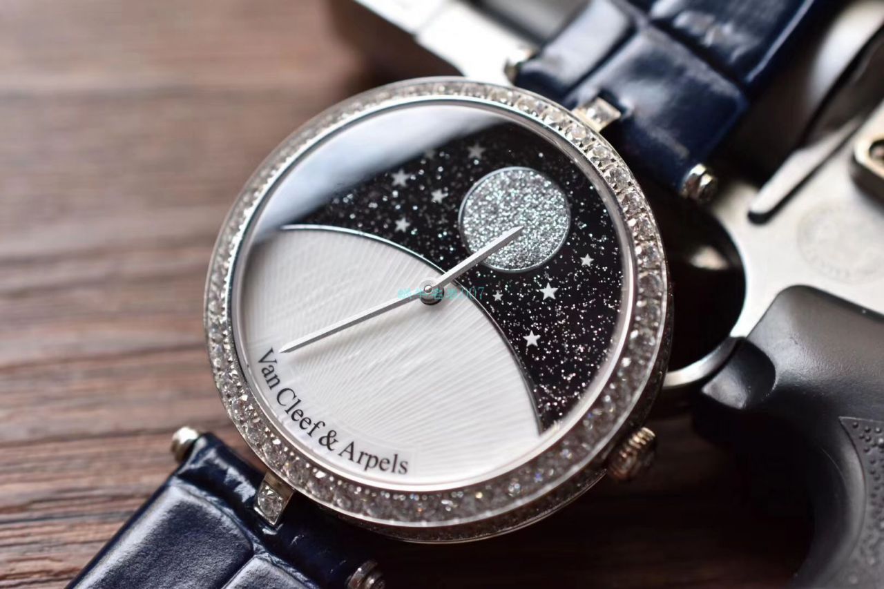 梵克雅宝顶级复刻高仿女装诗意复杂功能系列VCARN25800腕表 / VCA09