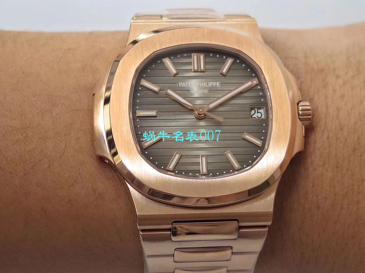 PPF厂官网百达翡丽鹦鹉螺5711最新复刻高仿V4版本新增皮带版本 / PPF5711V4