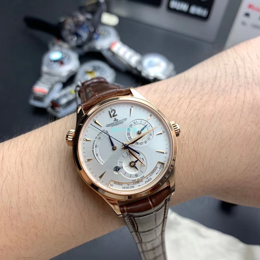 【视频评测ZF厂积家复刻高仿表】积家大师系列地理学家1422521腕表 / JJ156