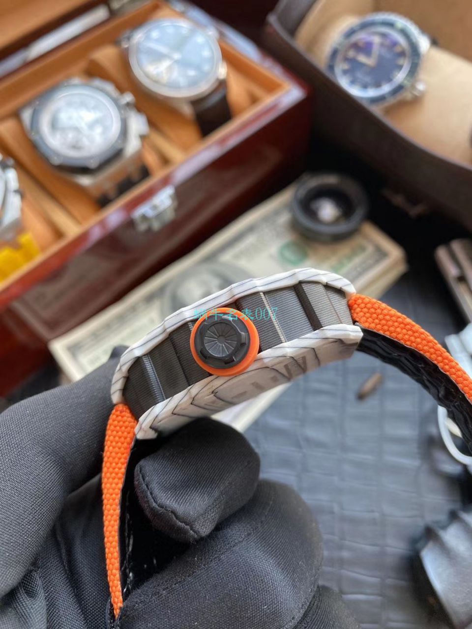 客定改装RICHARD MILLE理查德米勒复刻高仿RM 12-01限量陀飞轮腕表 / RM12-01