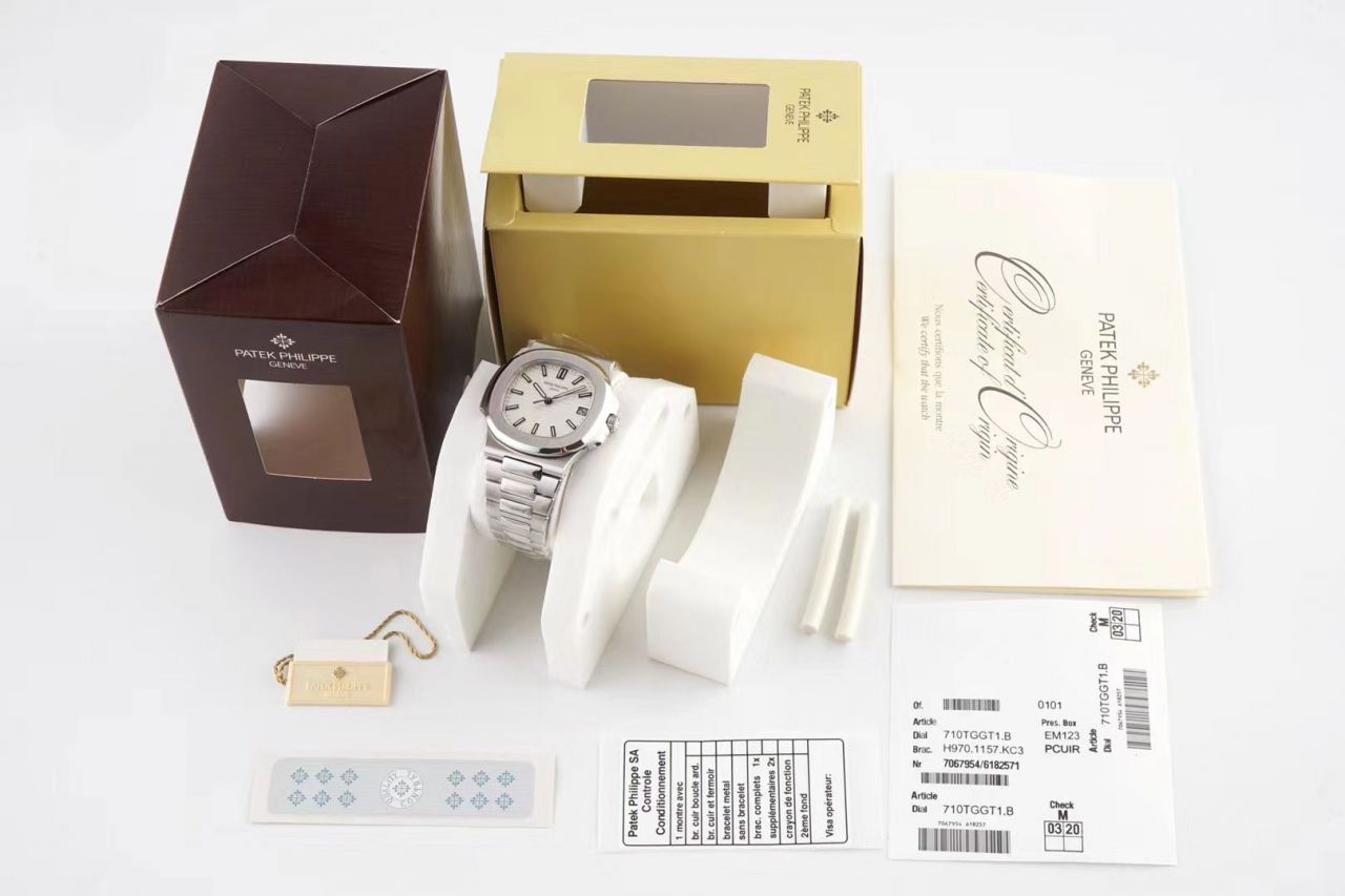 PPF厂官网百达翡丽鹦鹉螺5711最新复刻高仿V4版本新增皮带版本 / PPF5711V4