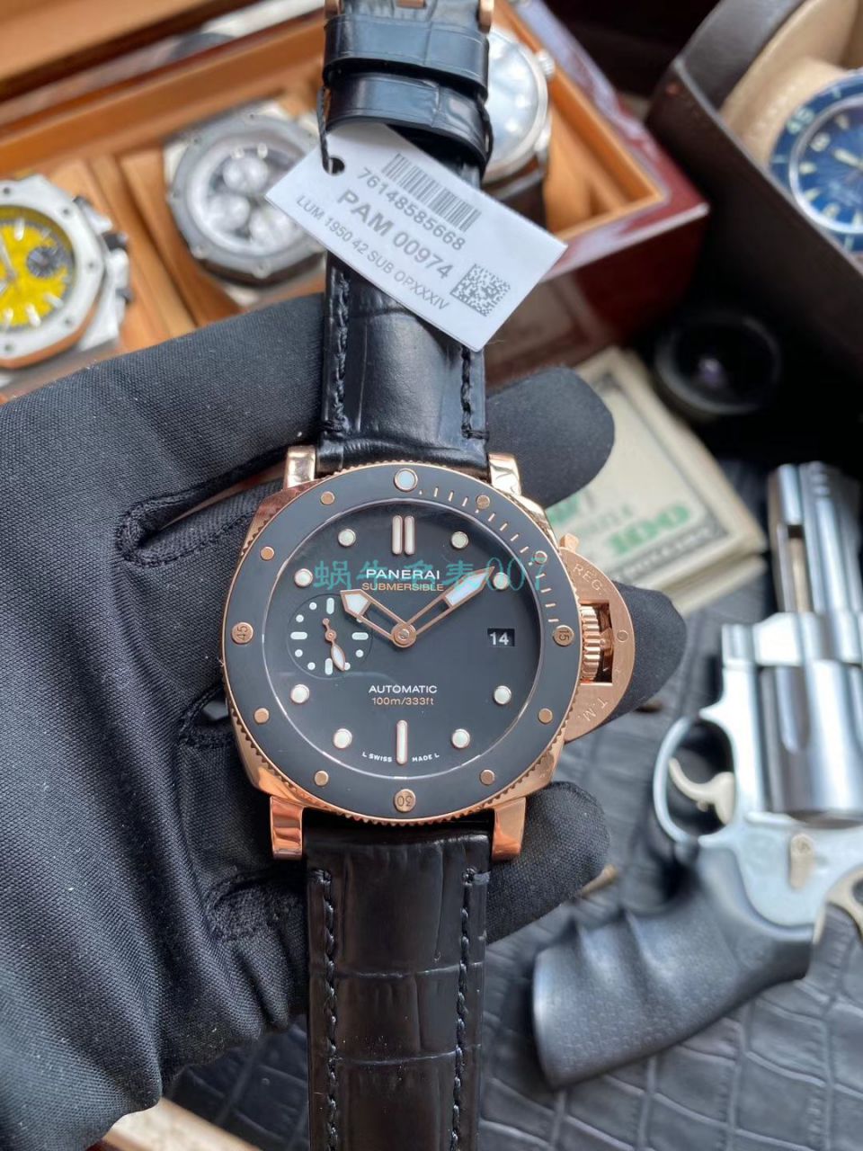 VS厂复刻高仿手表沛纳海SUBMERSIBLE 潜行系列PAM00974腕表 / VSPAM974