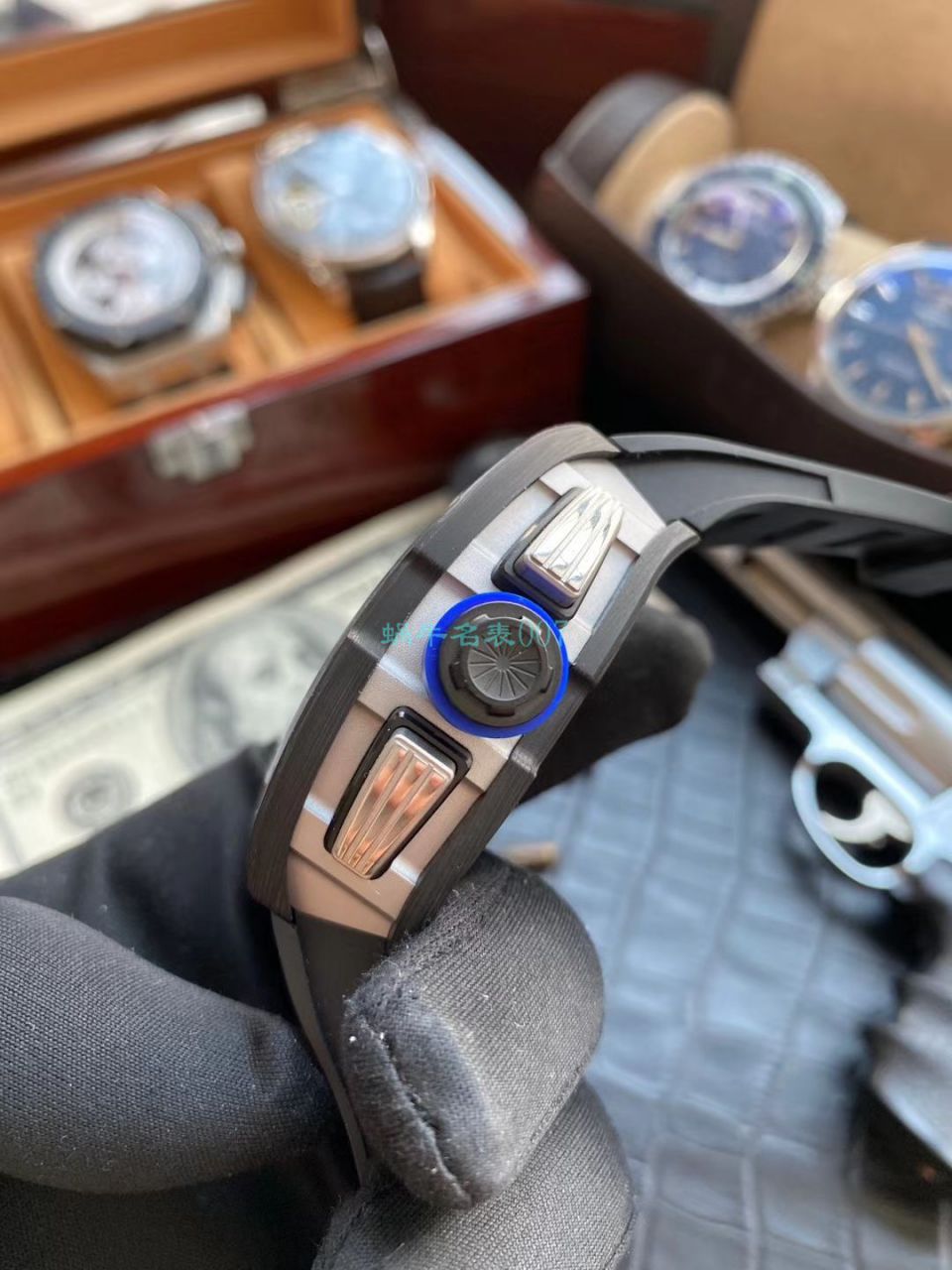 KV台湾厂V2升级版锻造碳纤维理查德米勒复刻高仿手表男士系列RM 011腕表 / KVRM011V2C