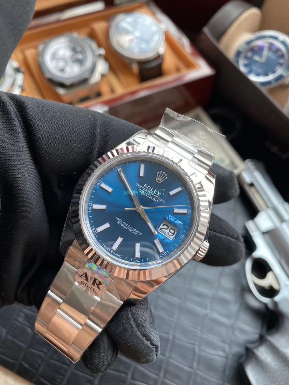 AR厂V3版劳力士日志41系列复刻高仿m126334-0017,116334-72210蓝盘,m126334-0013腕表 / R610