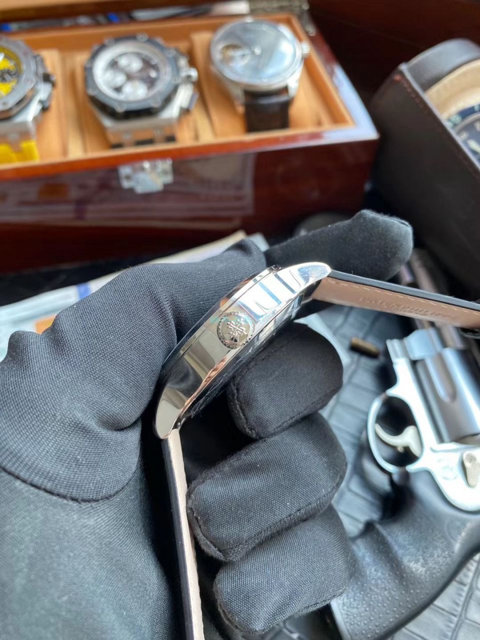 GR厂PP复刻手表百达翡丽高仿复杂功能时计系列5524R-001腕表 / BD298