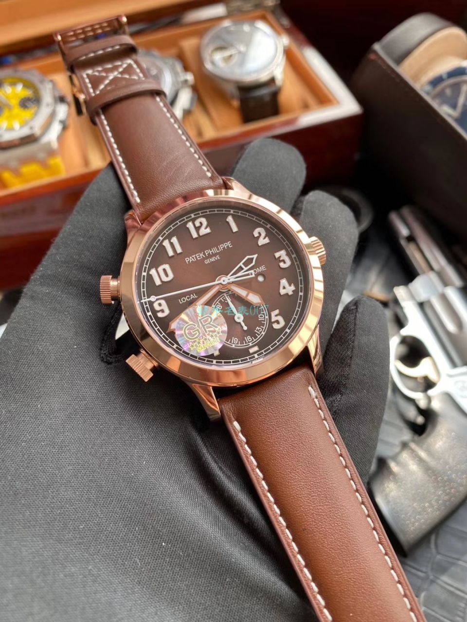 GR厂PP复刻手表百达翡丽高仿复杂功能时计系列5524R-001腕表 / BD298