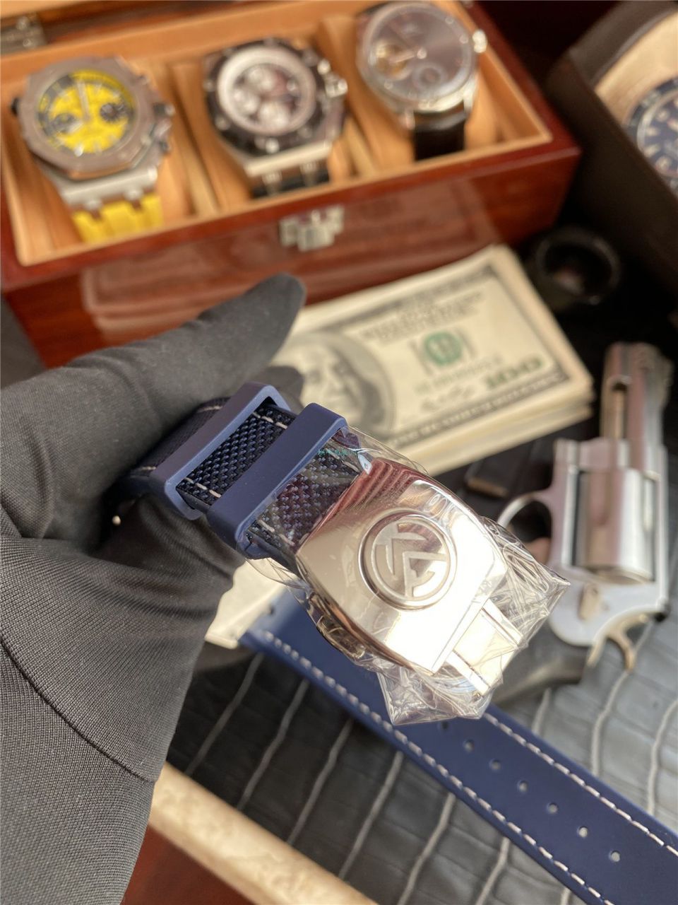 ZF厂复刻高仿法兰克穆勒MEN'S COLLECTION系列V 45 SC DT YACHTING腕表 / FL068