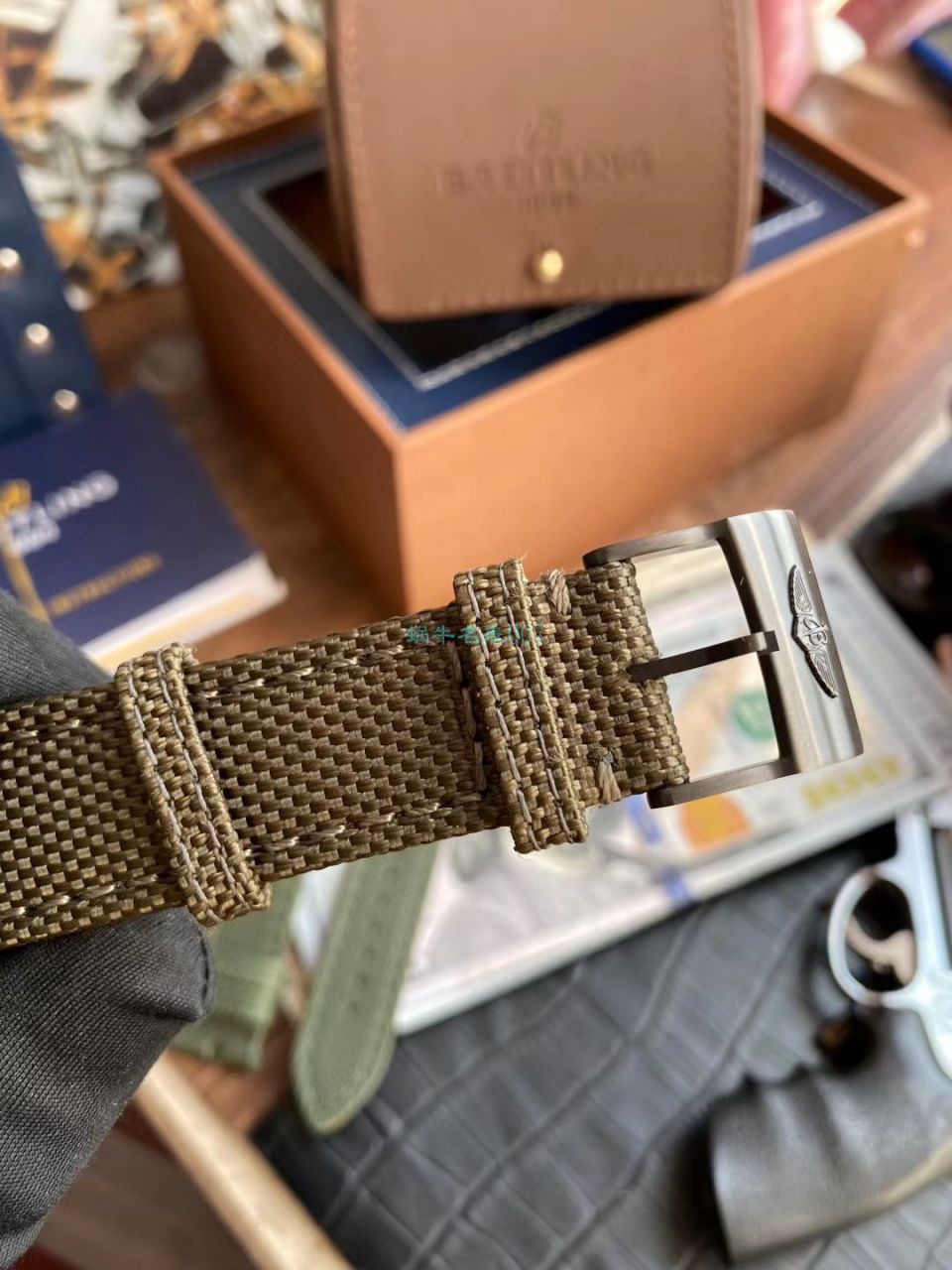 原单真瑞士ETA7750百年灵复仇者夜间任务计时腕表45系列V13317101L1X1腕表 / BL169