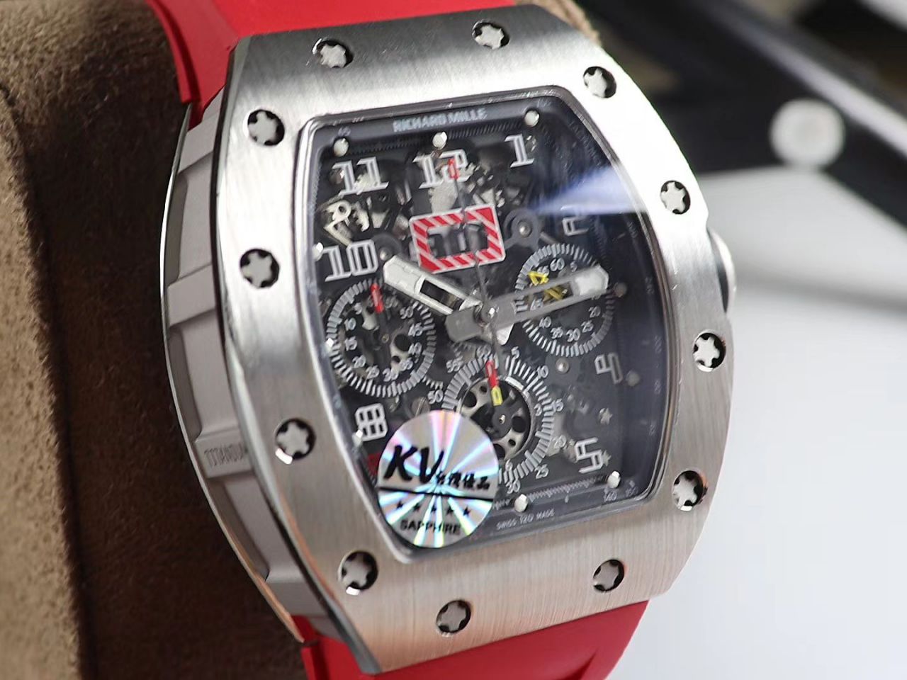 KV厂全新RICHARD MILLE复刻理查德米尔RM 11-03钛钢款腕表 / KV01103H