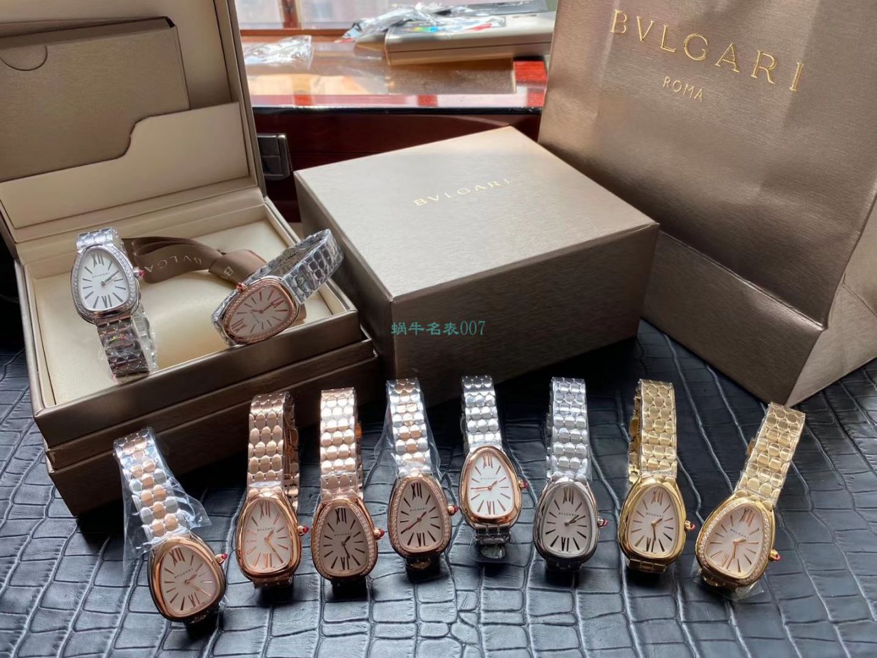 BV厂宝格丽高仿女手表蛇形SERPENTI系列103147腕表 / BG060