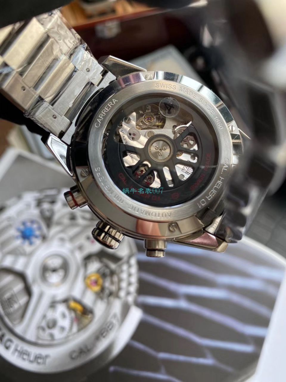 XF厂官网泰格豪雅高仿手表卡莱拉系列CAR201W.BA0714腕表 / TG099