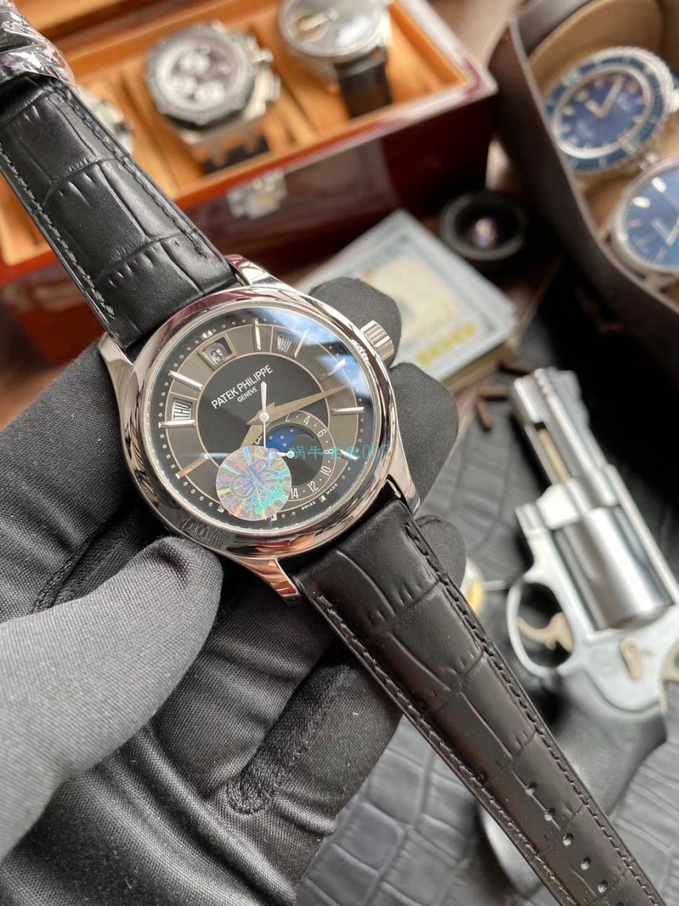 GR厂V2版本百达翡丽高仿手表复杂功能时计系列5205R-001,5205R-010腕表 / BD302