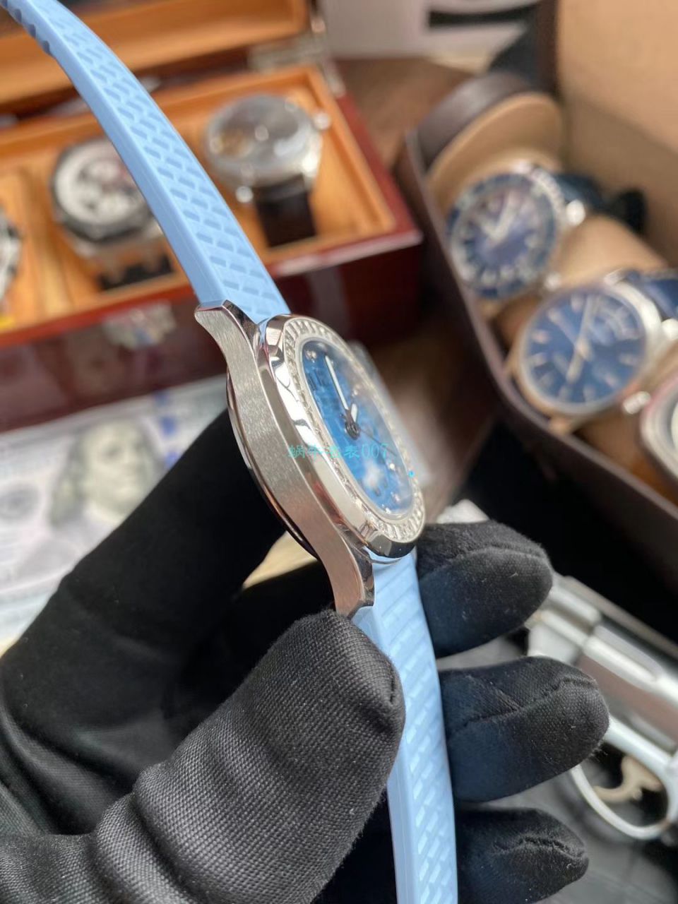 PPF厂顶级高仿百达翡丽手表AQUANAUT系列5072G-001女表 / BD306