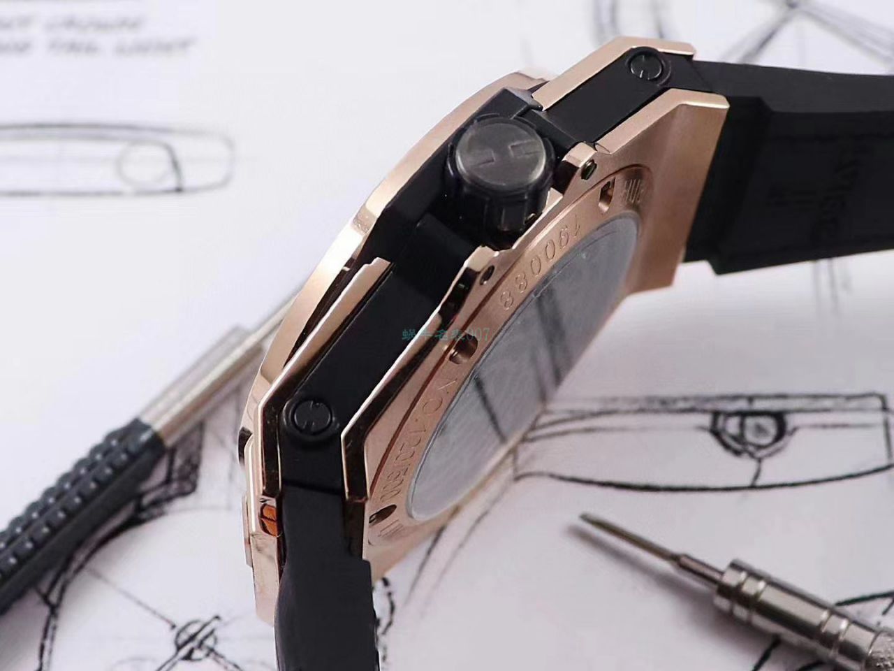 MJ厂高仿宇舶陀飞轮手表405.MX.0138.RX，405.OX.0138.LR，405.CI.0110.RX腕表 / YB097