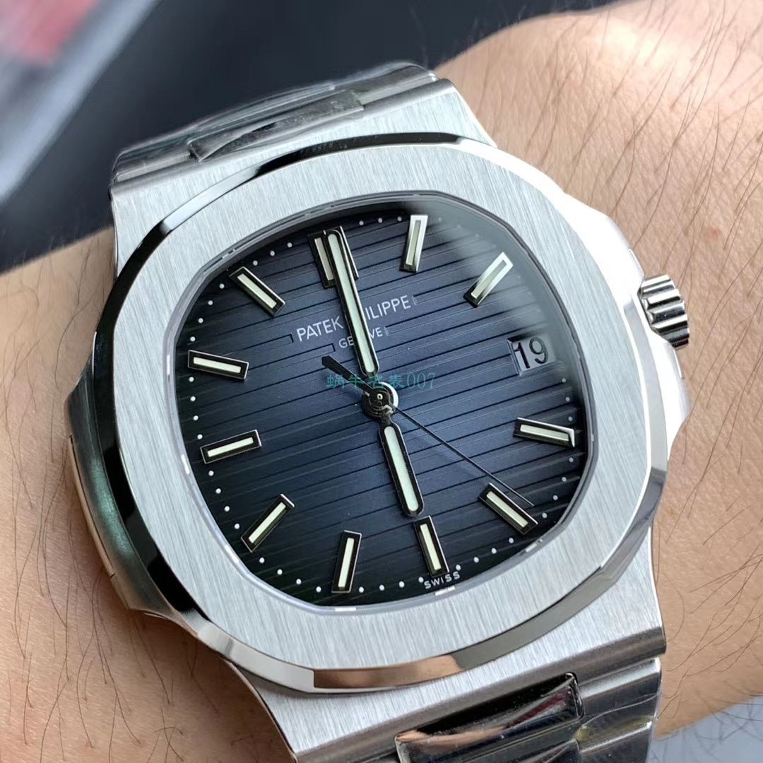 视频评测PPF厂V4版本百达翡丽顶级复刻手表鹦鹉螺5711/1A-010腕表 / BD307