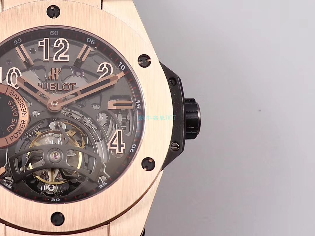 MJ厂高仿宇舶陀飞轮手表405.MX.0138.RX，405.OX.0138.LR，405.CI.0110.RX腕表 / YB097