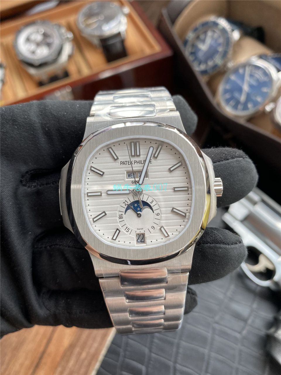 视频评测V9厂顶级复刻高仿百达翡丽鹦鹉螺5726/1A-014，5726/1A-010，5726/1A-001手表 / BD308