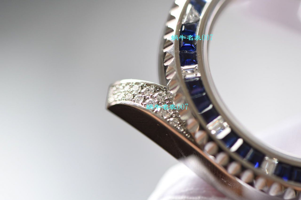 独家【定制真钻蓝水鬼罗志祥同款】劳力士顶级复刻高仿潜航者型116619LB-97209手表 / R620
