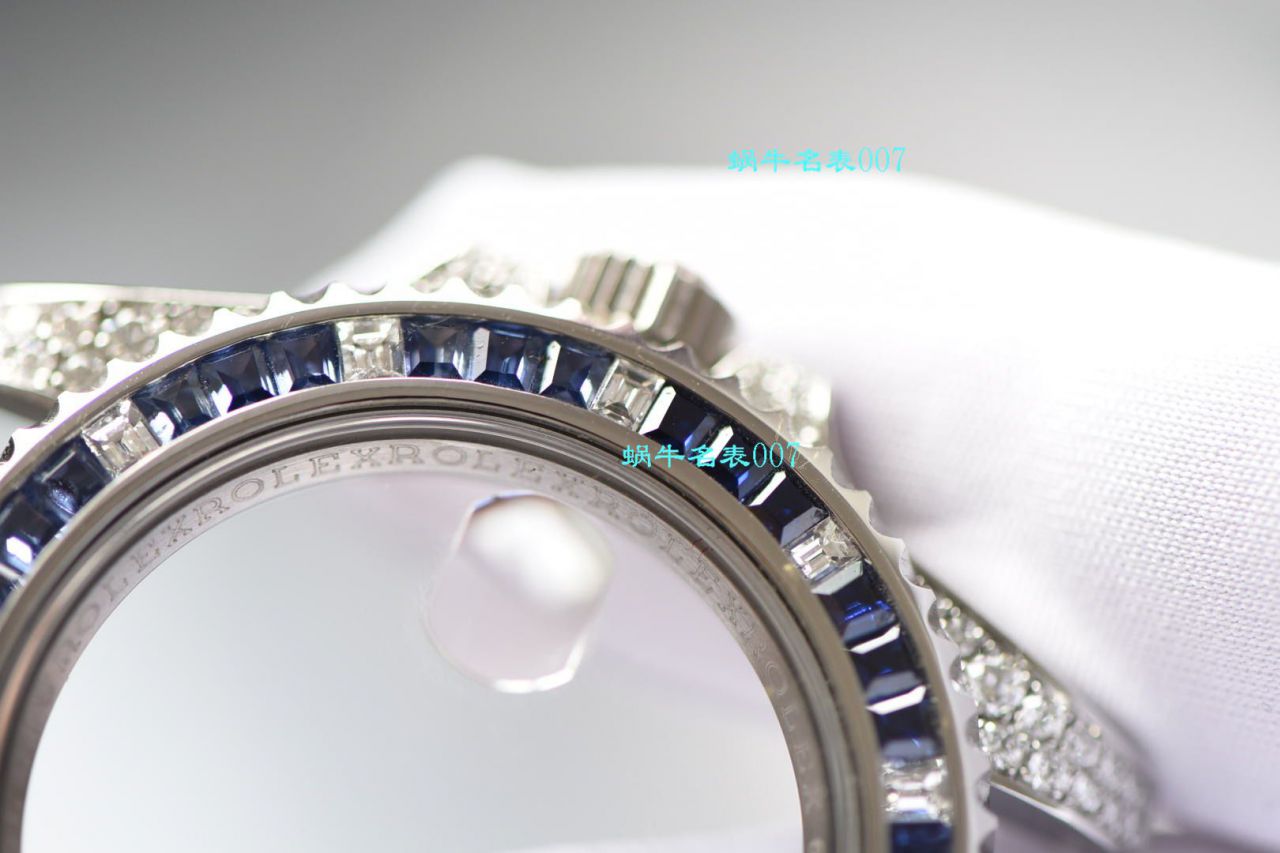 独家【定制真钻蓝水鬼罗志祥同款】劳力士顶级复刻高仿潜航者型116619LB-97209手表 / R620