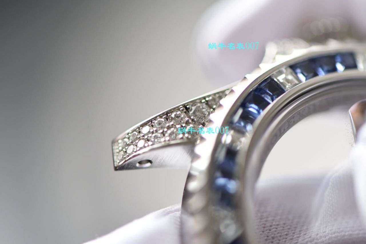独家【定制真钻蓝水鬼罗志祥同款】劳力士顶级复刻高仿潜航者型116619LB-97209手表 / R620