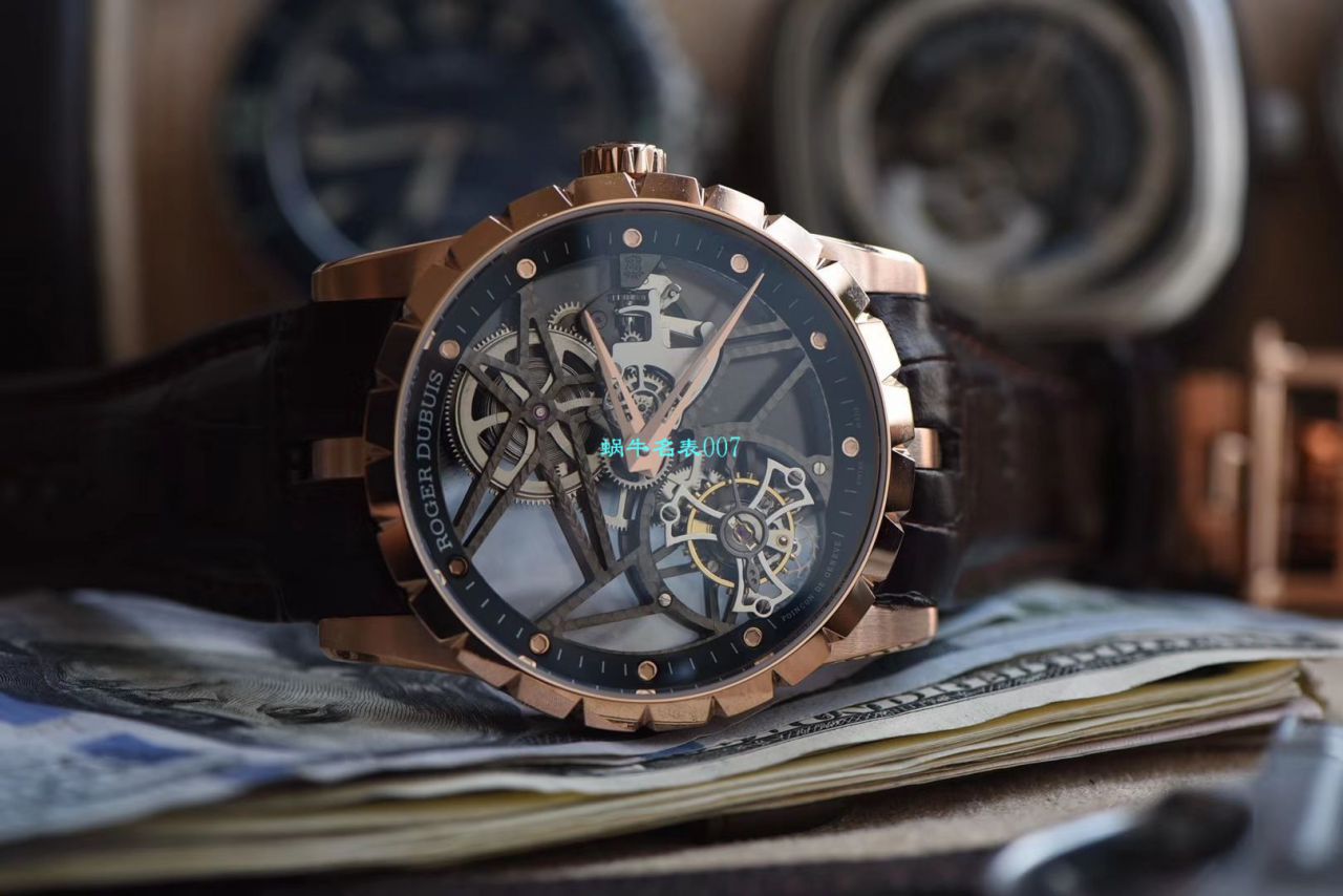 罗杰杜彼镂空陀飞轮高仿手表【评测视频】高仿罗杰杜彼镂空手表价格 / LJ080